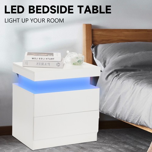 Bedside tables white high - tables,