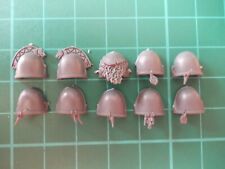 Warhammer 40K -  10 Space Wolves Shoulder pads OOP - 40k bits