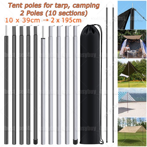 2pc set adjustable tent - 2m,
