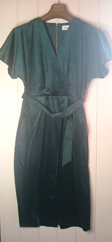 Closet london green wrap - london, dress