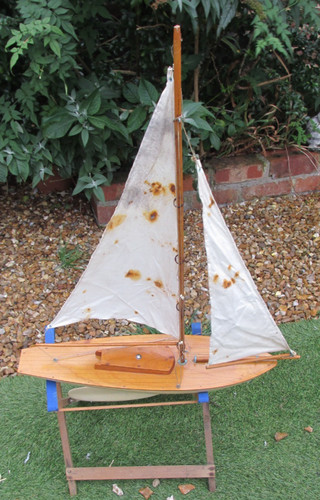 Jane pond yacht 54cm 1953 - pond, 54cm.