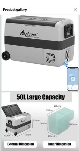 Alpicool t50 50l compressor - alpicool,