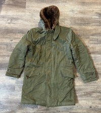 Vintage Army Arctic Parka Coat