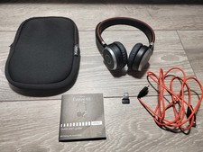Jabra Evolve 65 SE Stereo Wireless Headset PC USB Dongle Mobiles ETC Bluetooth