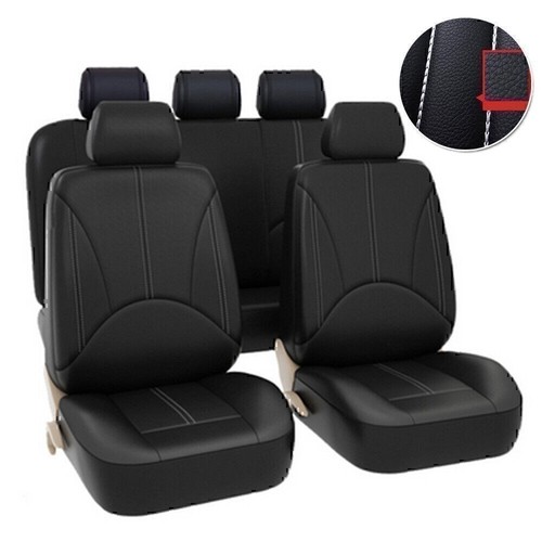 Faux leather seats car - car, seat
