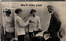 Lady barbers we ll - "we'll, trim