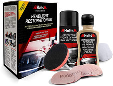 Car Headlight Restoration Kit Cleaner MOT Safe Easy Use Restore Clarity Lens