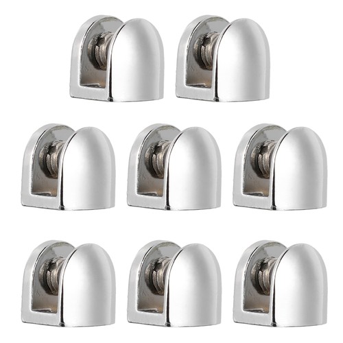8pcs glass shelf bracket - glass,