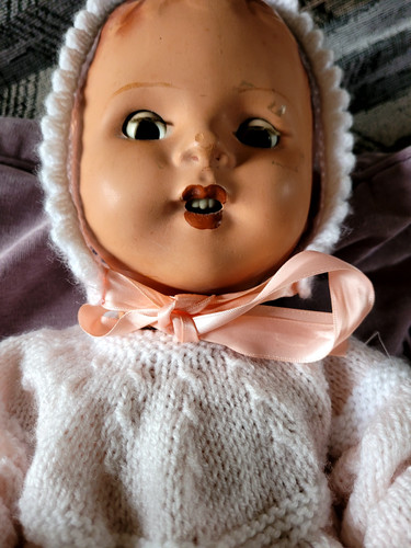 Vintage 1940 pot doll - vintage.1940, doll.by