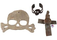 Trench art WW1 Cross Round