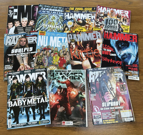 Metal hammer magazine lot - hammer,