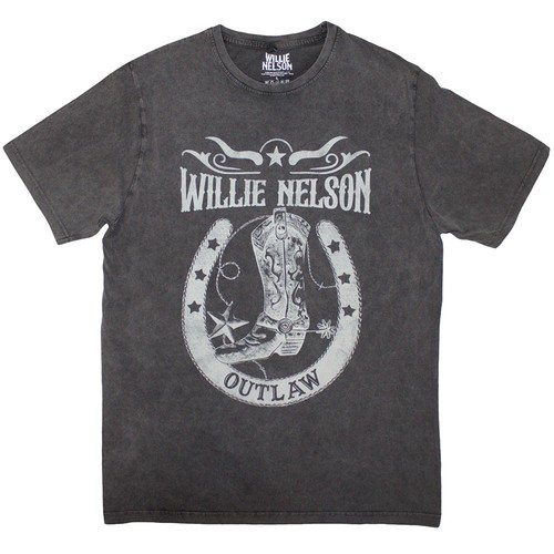 Willie nelson unisex stone - willie,