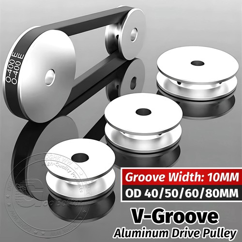 Groove aluminum drive pulley - v-groove,