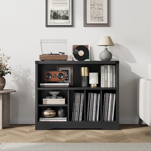 Wooden record player - wooden,