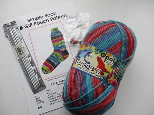 Sock knitting kit - sock,