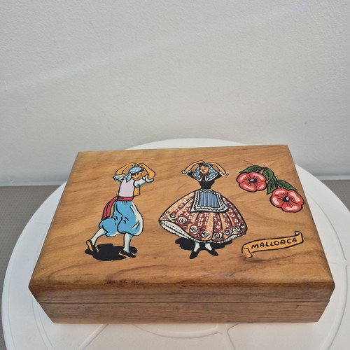 Vintage spanish jewellery box - vintage,