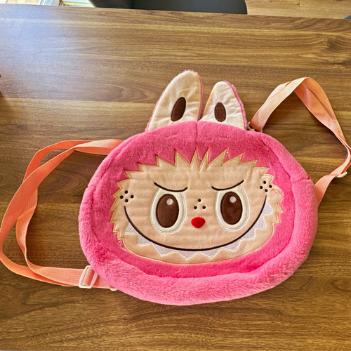 Girls small pink owl faux - girls,