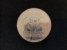 2009 Royal Mint Henry VIII £5 Silver Proof Crown – Accession 1509 – Boxed Coin