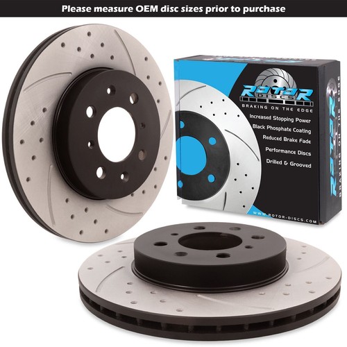 Front drilled grooved 262mm - front,