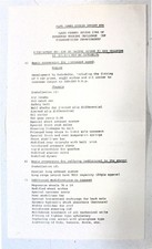 AUTODELTA ALFA ROMEO Giulia Sprint Car Tuning Part List c1966 Racing Rallying