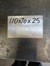 Rectangular Mild Steel Bar Billet En3b 110x70x25 mm