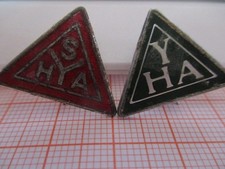 Vintage Hostel Association Badges - Scottish and Youth