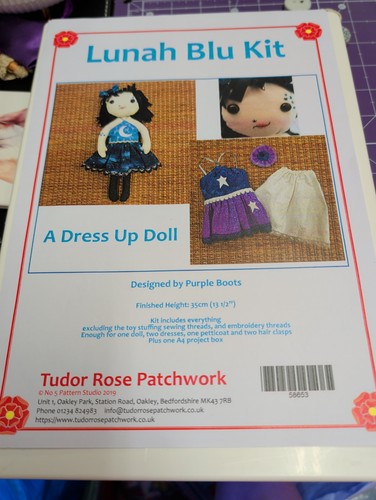 Tudor rose patchwork lunah - rose,