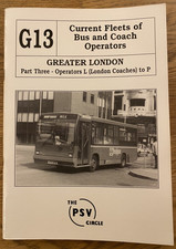 PSV Circle - G13 - Greater London - Part Three - Operators L to P - April 1995