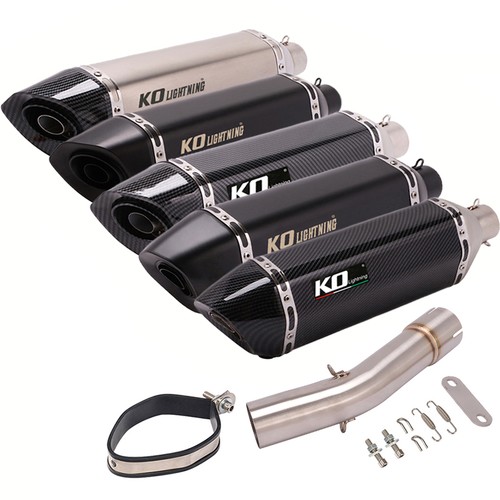 Exhaust mid link pipe - mid, muffler
