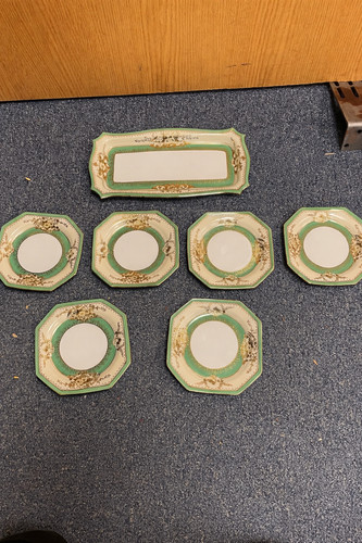 Noritake hand painted moriage - hand,