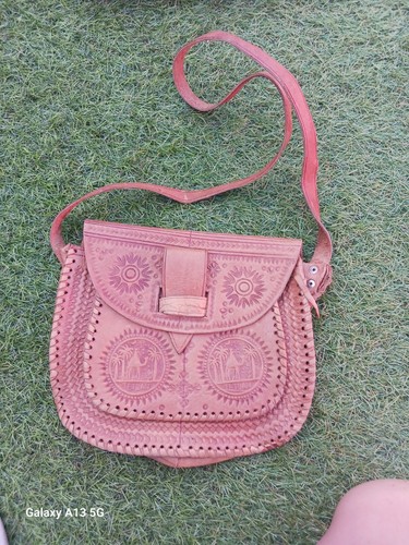 Vintage moroccan camel tan - camel,
