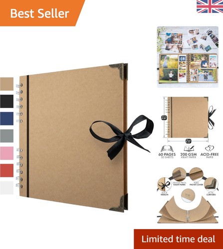 Page kraft paper - 60-page, scrapbook