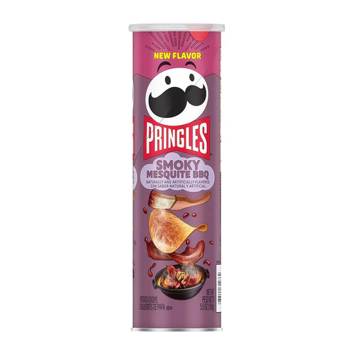 Pringles crisps smoky - smoky, mesquite