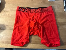 Box Menswear Red Boxers