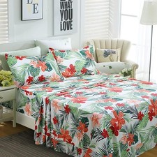 FADFAY Hawaiian Bedding Sheet