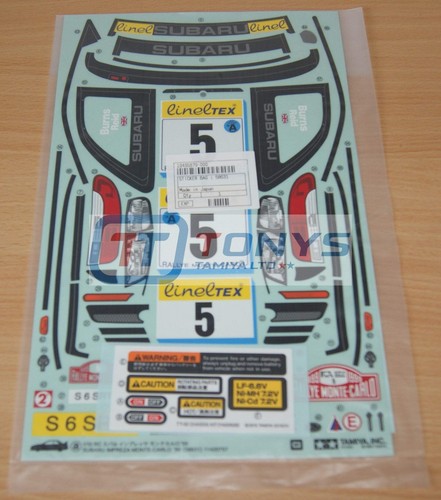 Tamiya 58631 subaru impreza - subaru,