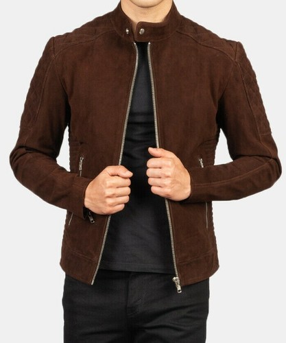 Men suede jacket 100 - men's,