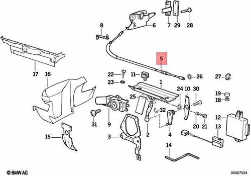 Bmw convertible e30 folding - 3,