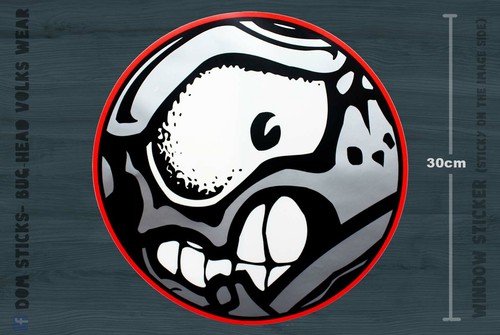Bug head big eye vinyl - head,