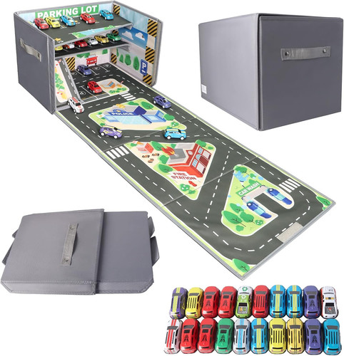 Toy car storage - toy, storage,