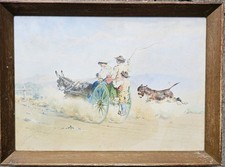 Watercolour Framed And Glazed.  Carluccio Rauch