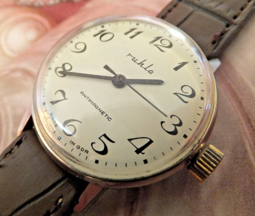 Ruhla 33mm german made manual - ruhla,