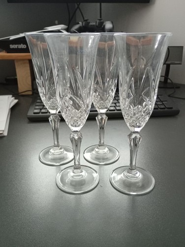 Vintage champagne flutes - 4,