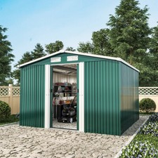 Metal Outdoor Garden Shed 8 x