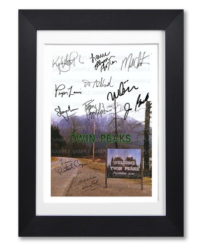 Twin peaks 1990 cast signed - twin,