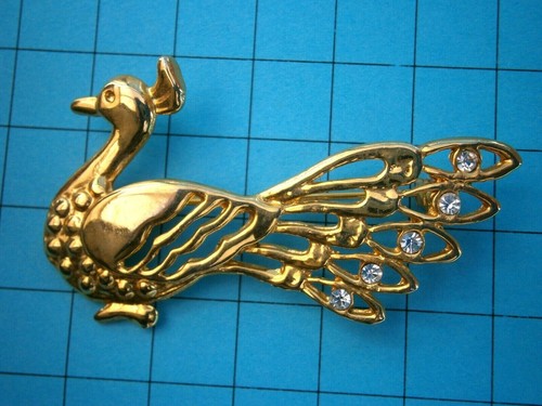 Bt494 vintage retro gold tone - retro,