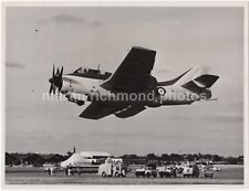 Fairey Gannet Prototype WE488 Large Flight Photo, AY818