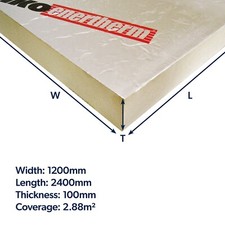 PIR Insulation Board 2400 x