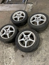 Toyota MR2 Roadster Mk3 2001 SET Genuine Alloy Wheels & tyres