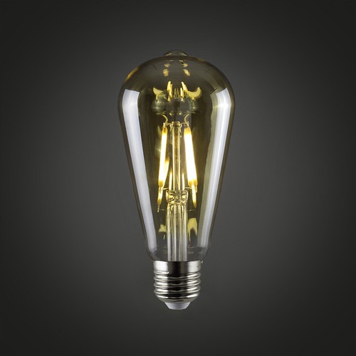 Filament led light bulb - light,